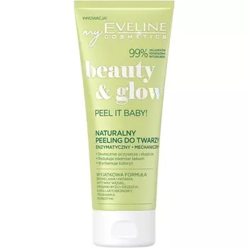 Натуральный скраб для лица Beauty & Glow 75 мл, Eveline Cosmetics