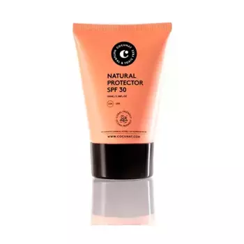 Натуральный солнцезащитный крем Natural Protector Spf30 Cocunat, 100 ml
