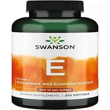 Натуральный витамин Е 400 МЕ 268 миллиграммов 250 мягких капсул Swanson