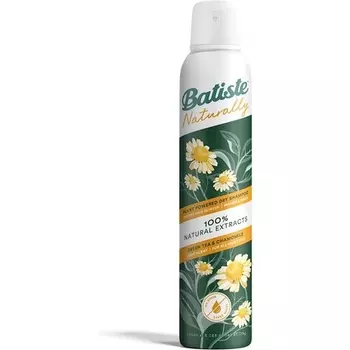 Натуральный зеленый чай и ромашка, 200 мл, освежающий спрей для волос, не смываемый, с натуральными экстрактами, Batiste