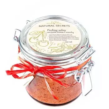 Natural Secrets Winia z Wanili скраб для тела, 250 ml