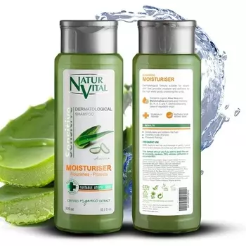 Naturaleza y Vida Sensitive увлажняющий шампунь 300мл Naturvital