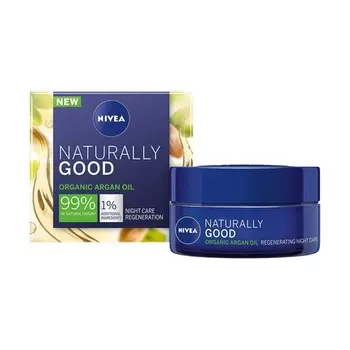 Naturally Good регенерирующий ночной крем, 50 мл, 1,7 жидких унции, Nivea
