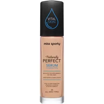 Naturally Perfect All Skin Serum Foundation 25 Warm 30 мл Miss Sporty
