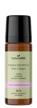 NaturalME Zielona Herbata i Opuncja пена для мытья тела, 180 ml