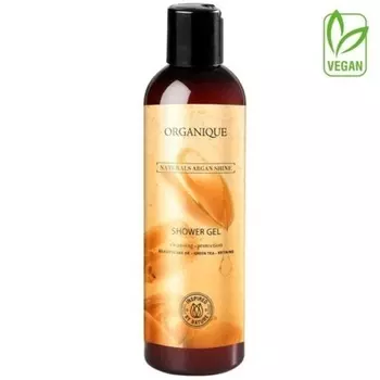 Naturals Аргановый блеск питательный гель для душа для сухой кожи 250мл, Organique