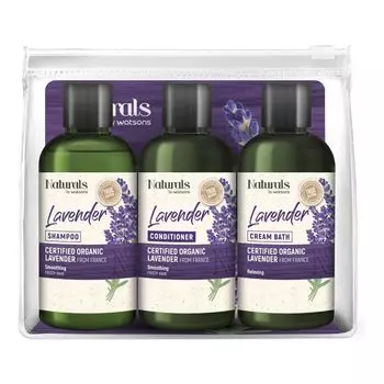 Naturals by Watsons Дорожный набор из натуральной лаванды
