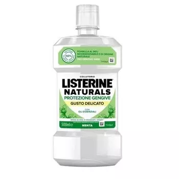 Naturals Ополаскиватель для рта, защита десен, нежный вкус, 500 мл, Listerine