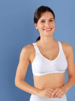 Naturana бюстгальтер без косточек, белый