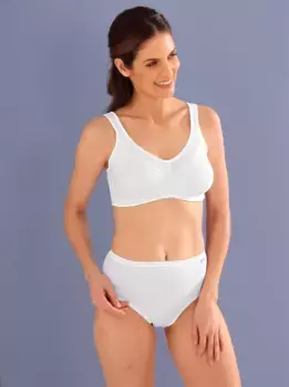 Naturana минимизирующий бюстгальтер, белый