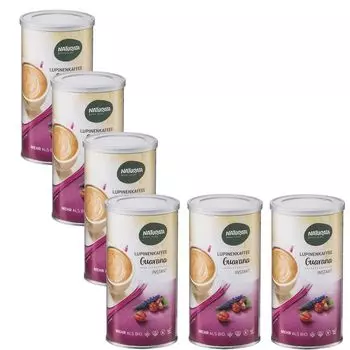 Naturata Люпиновый кофе Гуарана растворимый в банке -- 150 г x 6 шт. в упаковке 6 шт.