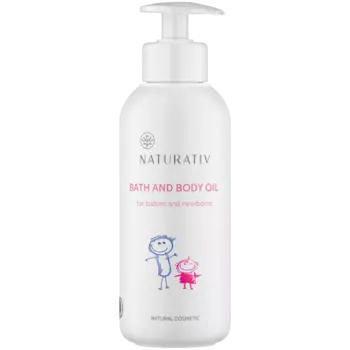 Naturativ Mom&Baby масло для тела и ванн для младенцев и новорожденных, 250 мл