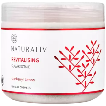 Naturativ Revitalising сахарный скраб для тела, 500 мл
