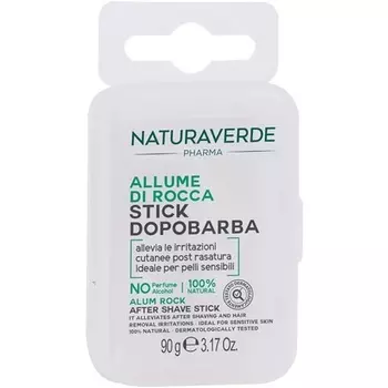 Naturaverde Pharma стик после бритья для мужчин Alum di Rocca 90г