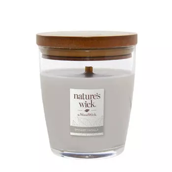 Nature's Wick By WoodWick Smoked Vanilla Ароматическая свеча копченая ваниль, 284 г