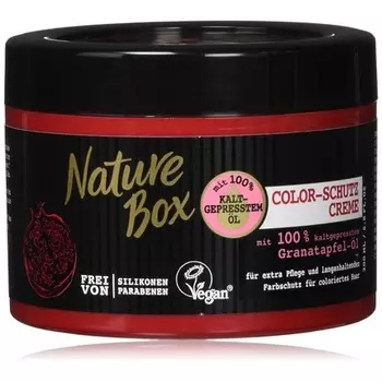 Nature Box Крем для защиты цвета с маслом граната 200мл
