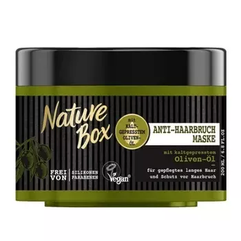 Nature Box Крем против ломкости волос с оливковым маслом 200 мл