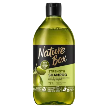 Nature Box Olive Oil шампунь для длинных и нежных волос, 385 мл