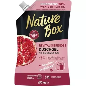 Nature Box Восстанавливающий гель для душа с маслом граната 500мл