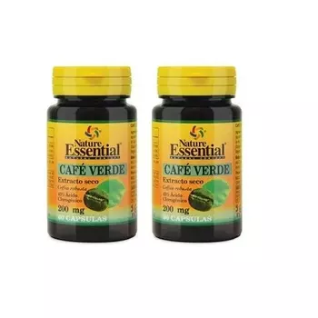 Nature Essential Coffee Green 200мг Экстракт сухой 45% 60 капсул