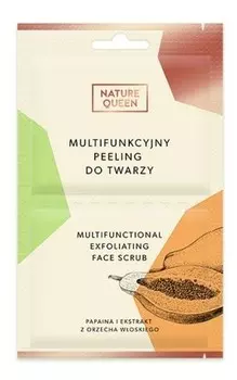 Nature Queen, многофункциональный скраб для лица, 2x6 мл