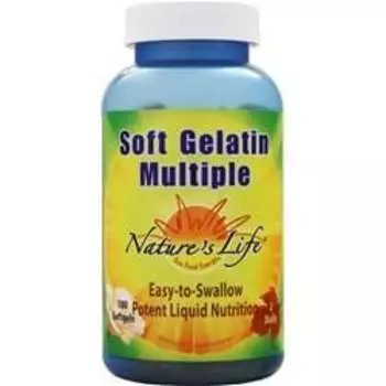 Nature's Life Soft Gelatin Multiple 180 софтгелей