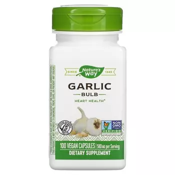 Nature's Way Чесночная головка 580 мг 100 капсул