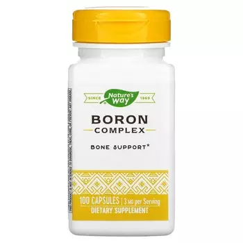 Nature's Way Комплекс Boron 3 мг 100 капсул