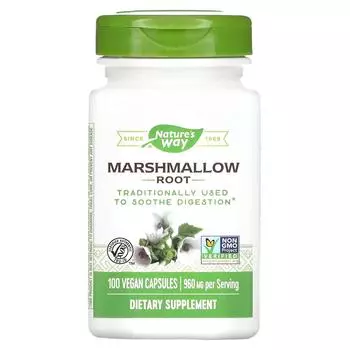 Nature's Way Корень алтея 480 мг 100 вегетарианских капсул
