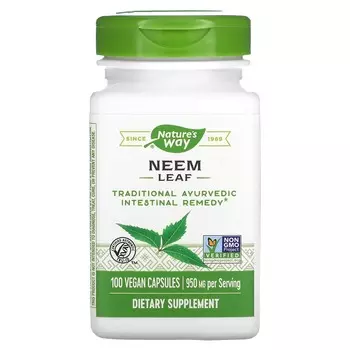 Nature's Way Neem Leaves 100 капсул