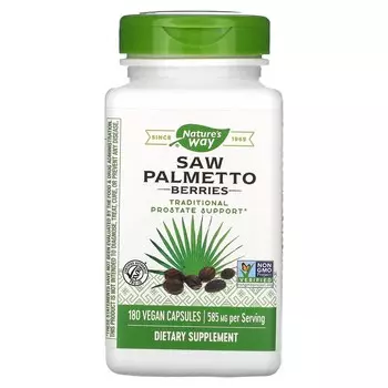 Nature's Way Ягоды серенои 585 мг 180 вегетарианских капсул