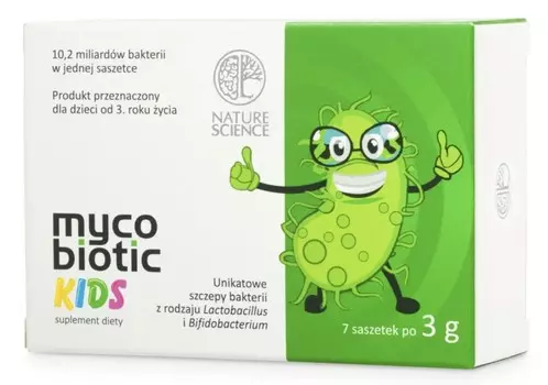 Nature Science Mycobiotic KIDS, Биологически активная добавка, 21 г Inna Marka