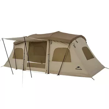 NatureHike Noke Yunzhou Speed Tunnel Палатка Изысканная уличная палатка для кемпинга Водонепроницаемый солнцезащитный Темно-коричневый CNH22ZP015