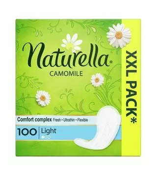 Naturella Camomile ежедневные прокладки, 100 шт.