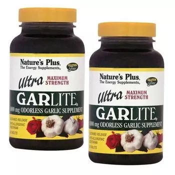 Natures Plus Ultra Garlite, таблетки 1000 мг