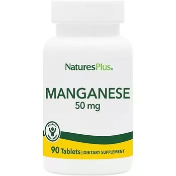 Naturesplus Аминокислотный хелат марганца 50 мг вегетарианские таблетки, Nature'S Plus