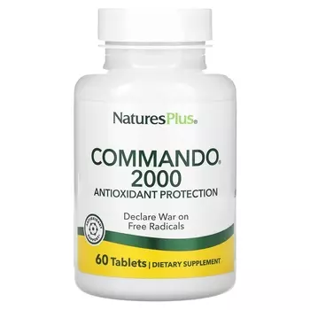 NaturesPlus Commando 2000 60 таблеток
