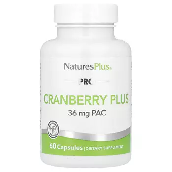 NaturesPlus, PRO Cranberry Plus, 350 мг, 60 капсул