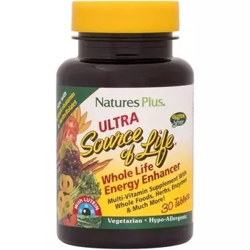 NaturesPlus Ultra Source of Life Таблетка 30 Nature's Plus