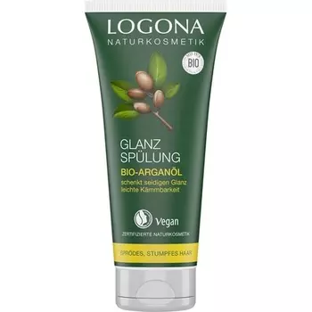 Naturkosmetik Кондиционер для блеска с органическим аргановым маслом 200 мл, Logona