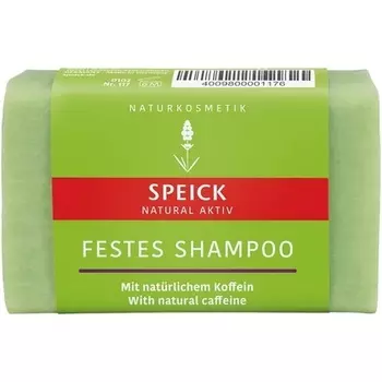 Naturkosmetik Natural Aktiv Твердый шампунь с натуральным кофеином, 60 г, упаковка из 10 шт., Speick