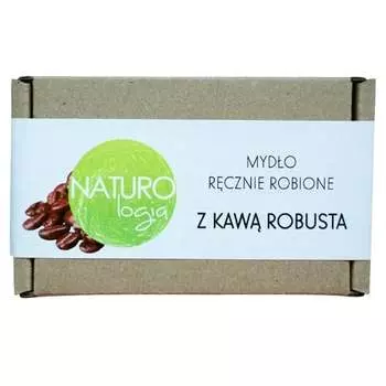 Натурология, Натуральное отшелушивающее мыло с кофе, ручная работа., Naturologia