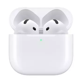 Наушники беспроводные Apple AirPods 4, с активным шумоподавлением, беспроводная зарядка, белый