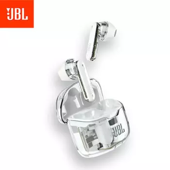 Наушники беспроводные JBL Tune Flex Ghost, белый