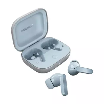 Наушники беспроводные Motorola Moto Buds, голубой
