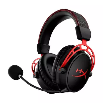 Наушники игровые HyperX Cloud Alpha Wireless, черный/красный