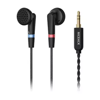 Наушники проводные NiceHCK EBX25Ti, 3.5 мм, черный