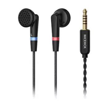 Наушники проводные NiceHCK EBX25Ti, 4.4 мм, черный