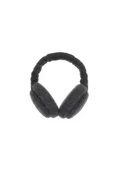 Наушники тканевые с шероховатой поверхностью 19553-0 SEEBERGER, антарцитовый