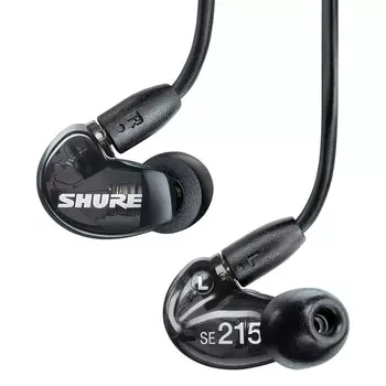 Наушники-вкладыши Shure SE215, черный